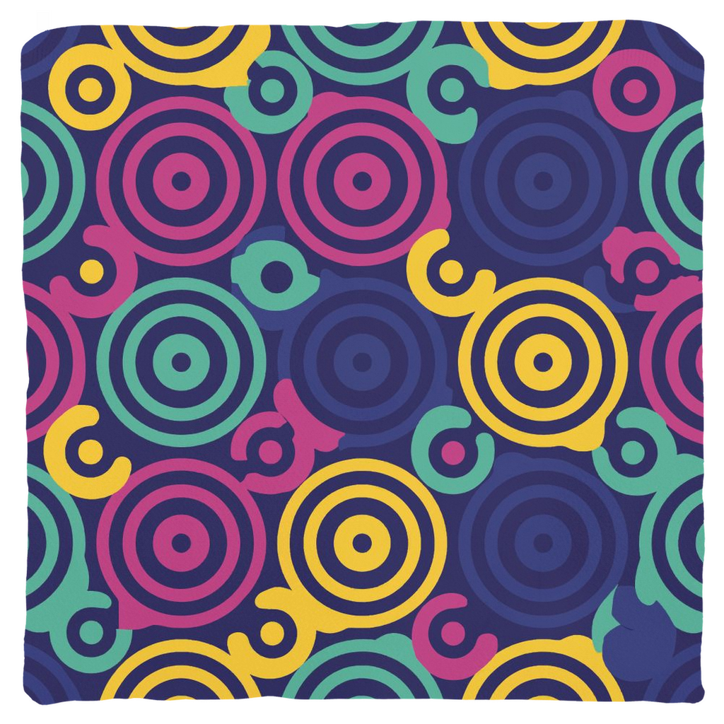 80 Circles Throw Pillows