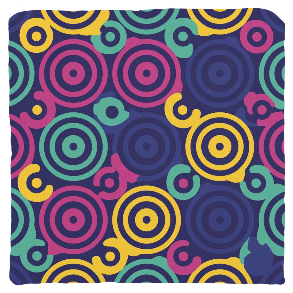 80 Circles Throw Pillows