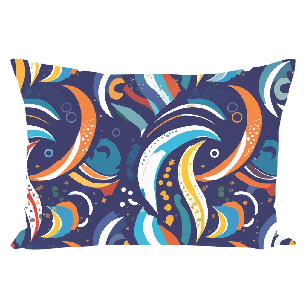 Artzy Colors Throw Pillows