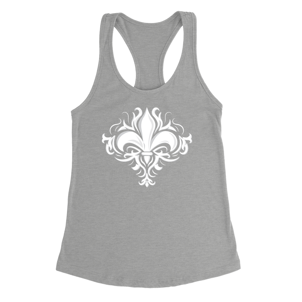 Fleur De Lis Tank Tops