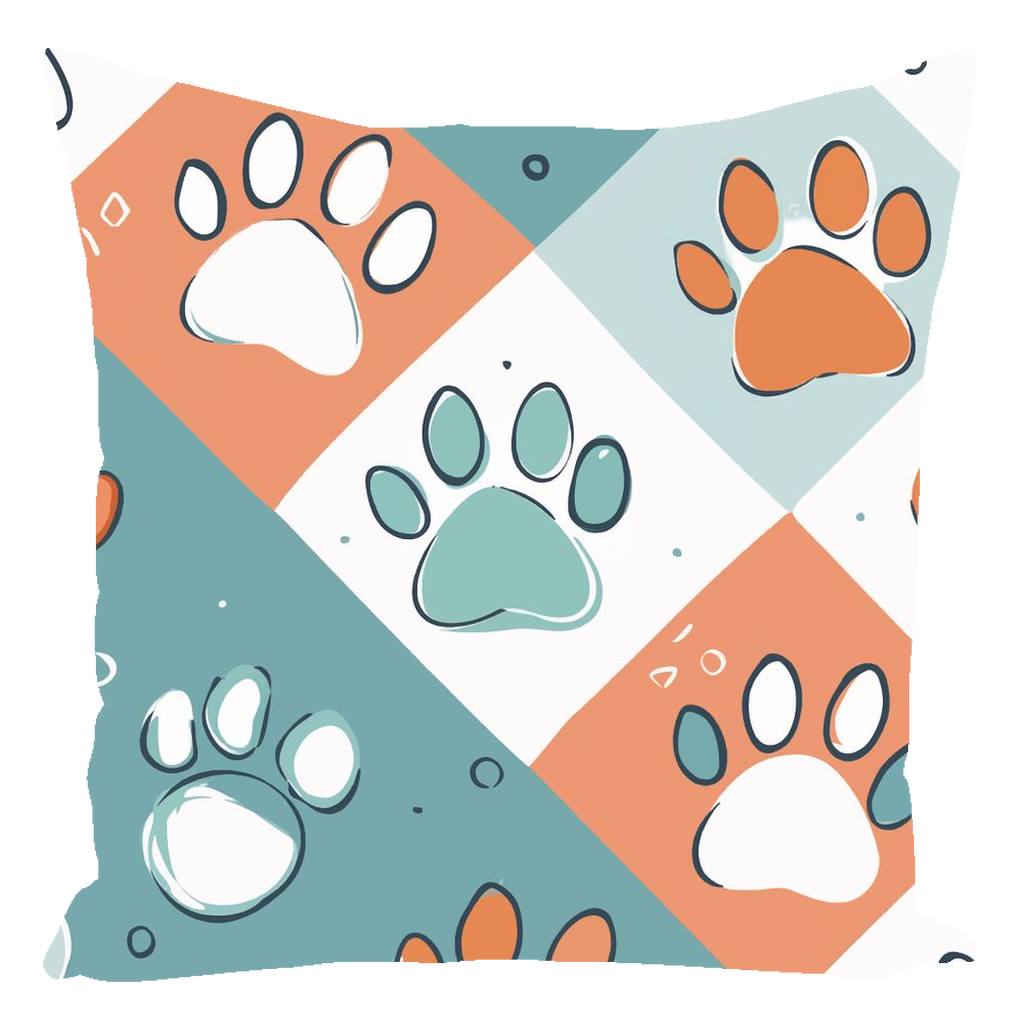 Paws Throw Pillows
