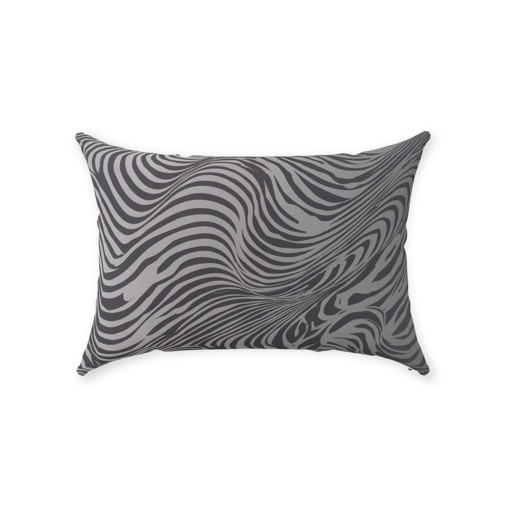 Black Zebra Throw Pillows