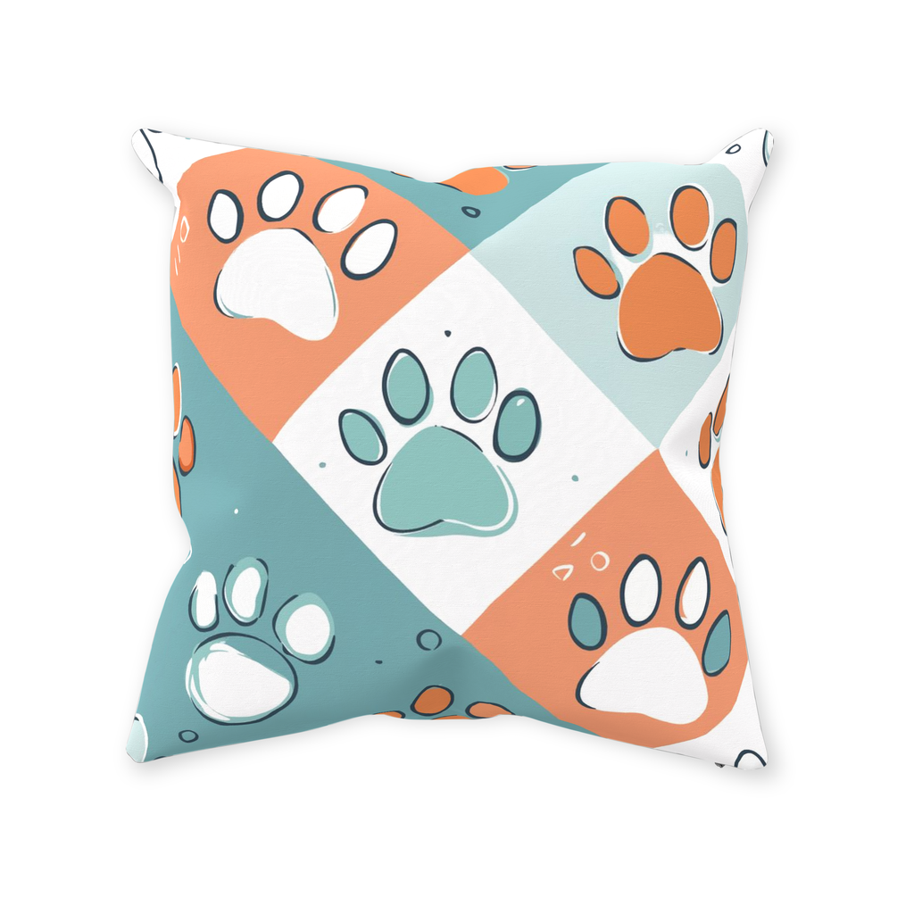 Paws Throw Pillows