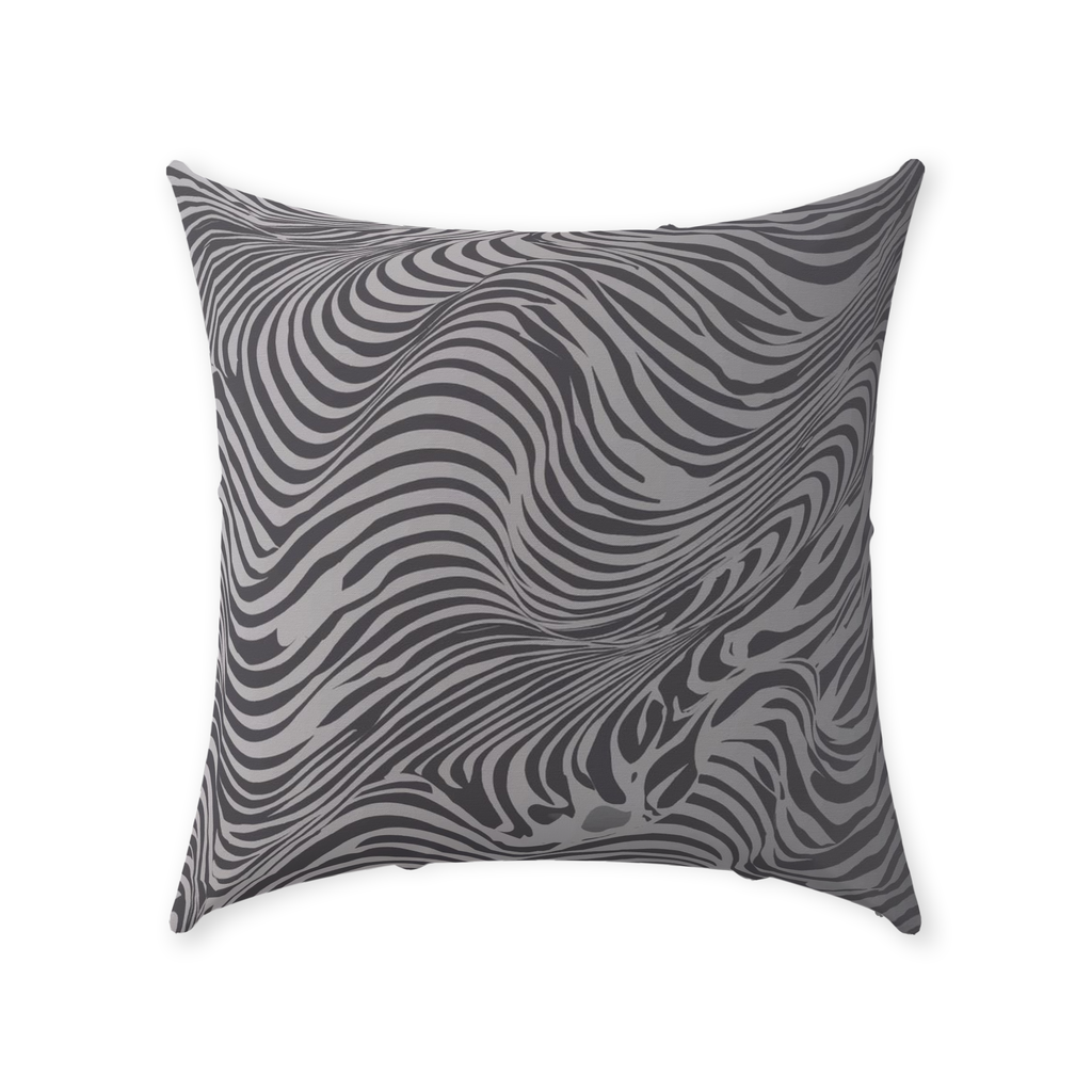 Black Zebra Throw Pillows