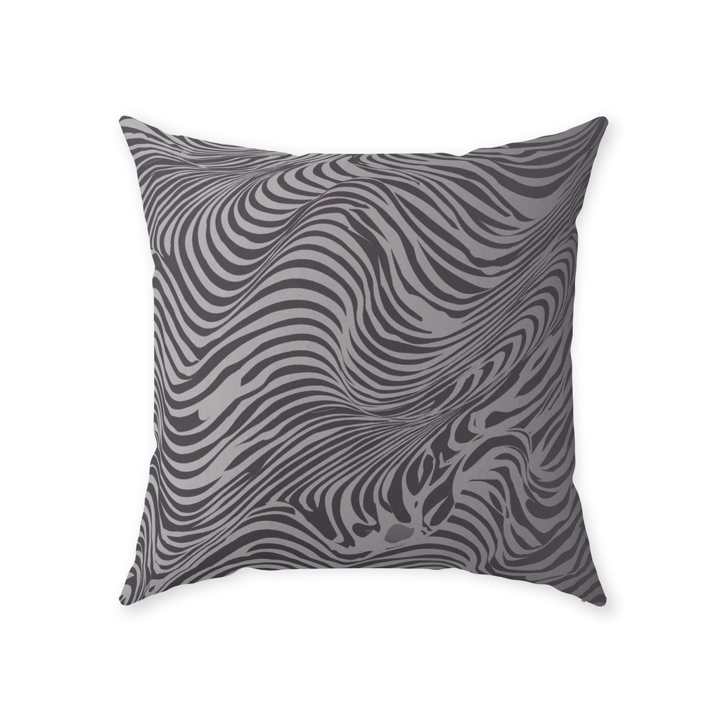 Black Zebra Throw Pillows