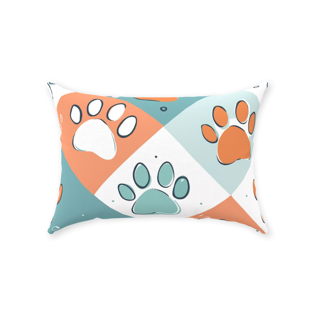 Paws Throw Pillows