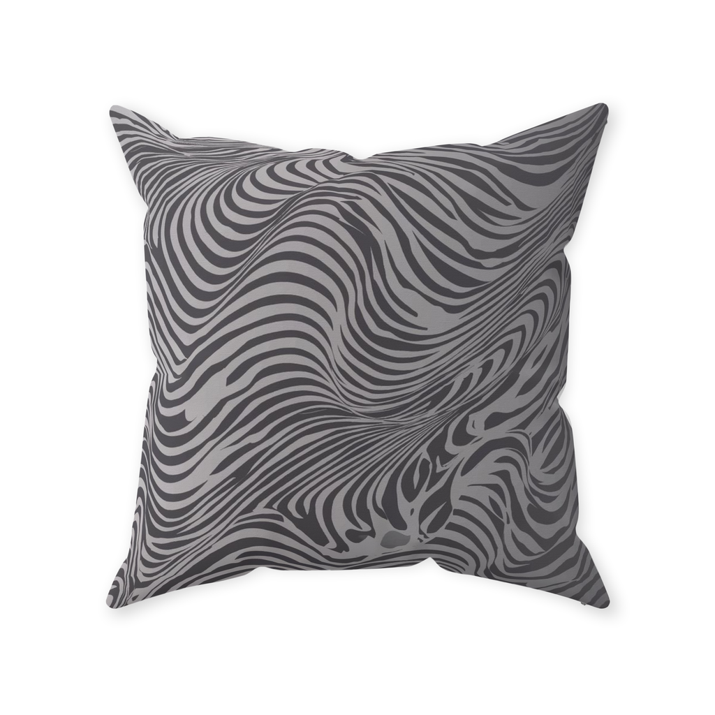 Black Zebra Throw Pillows