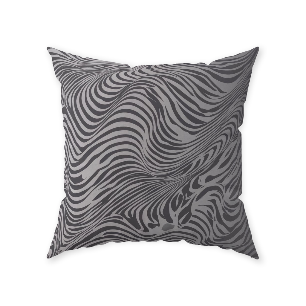 Black Zebra Throw Pillows