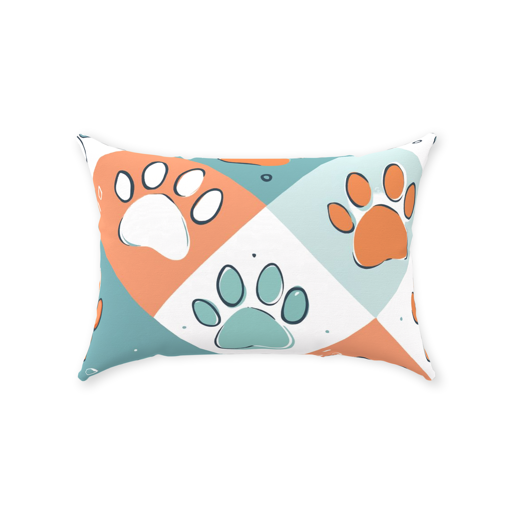 Paws Throw Pillows