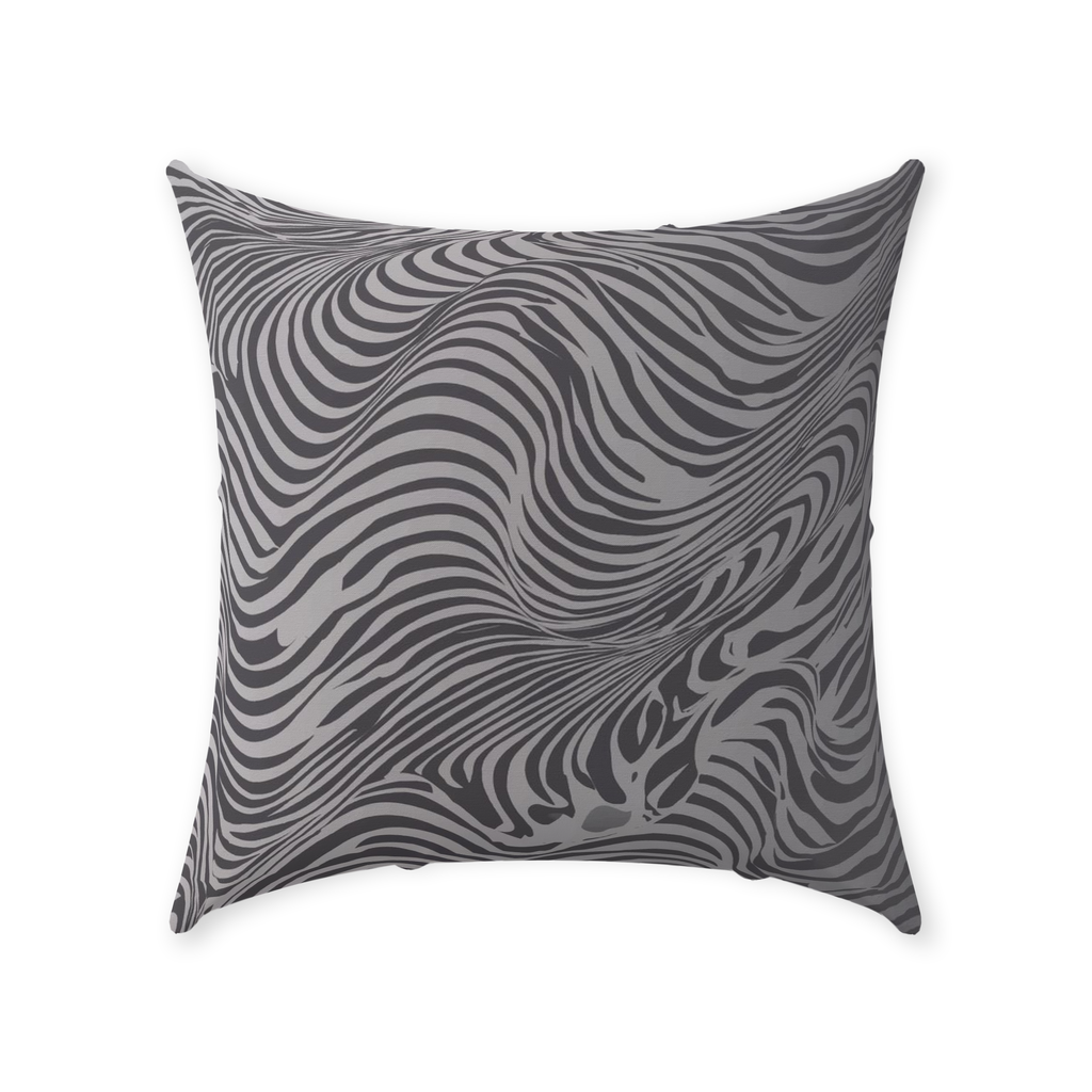 Black Zebra Throw Pillows