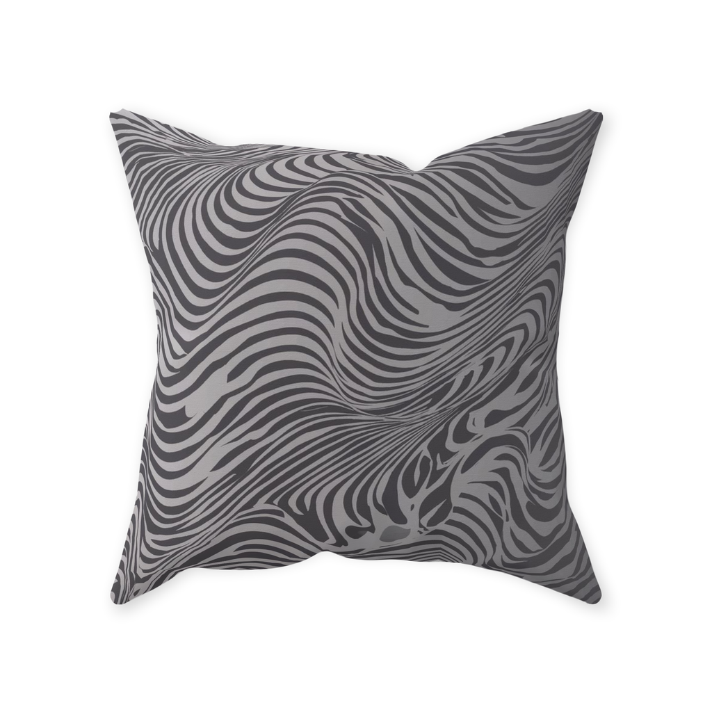 Black Zebra Throw Pillows