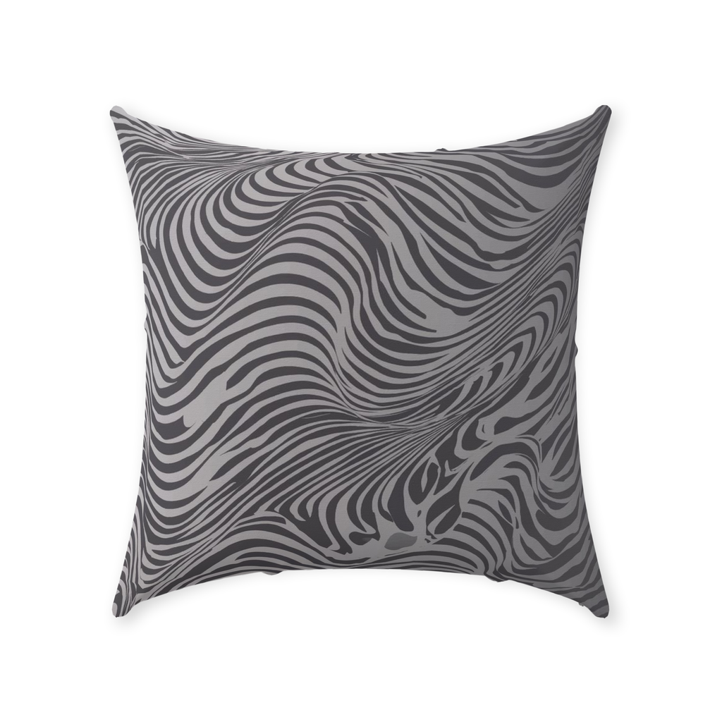 Black Zebra Throw Pillows