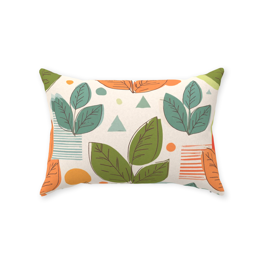 Leaves Throw Pillows