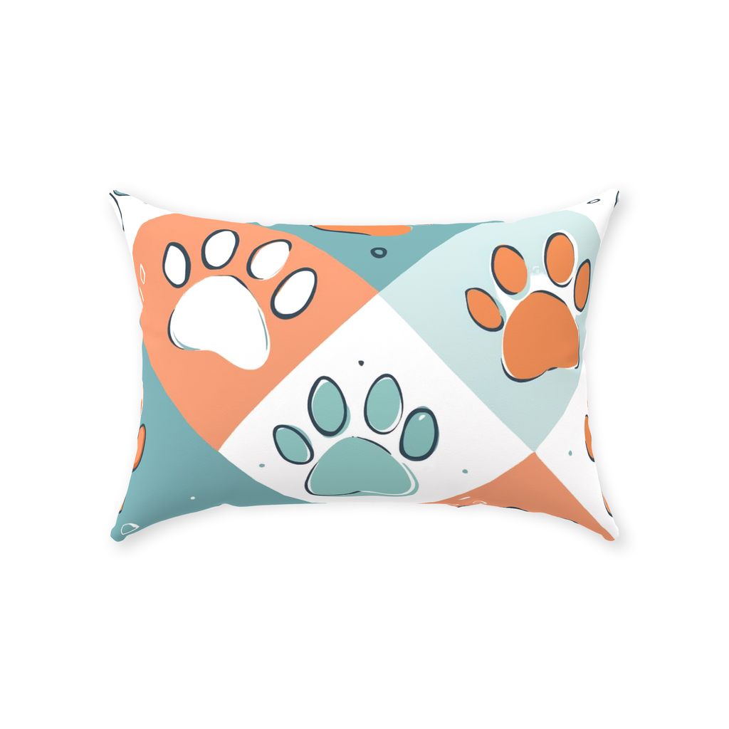 Paws Throw Pillows