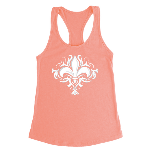 Fleur De Lis Tank Tops