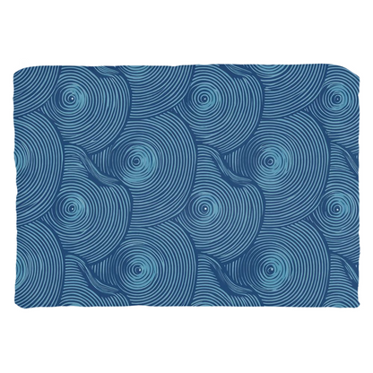 Blue Oyster Throw Pillows