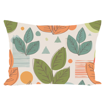 Leaves Throw Pillows