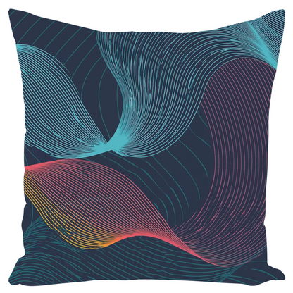 Flowing Throw Pillows