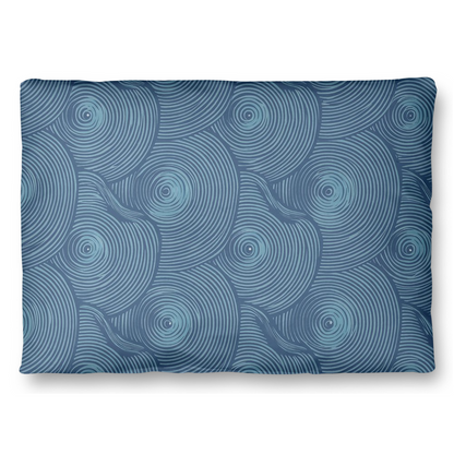 Blue Oyster Throw Pillows