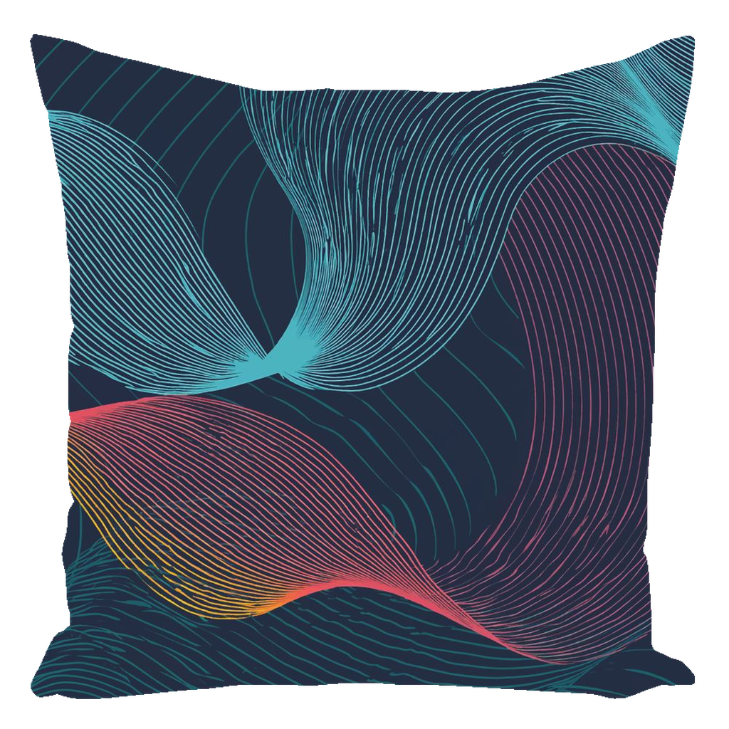 Flowing Throw Pillows