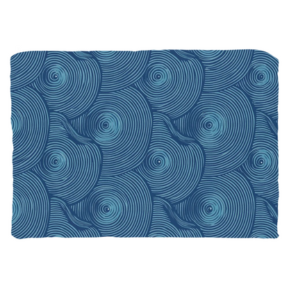 Blue Oyster Throw Pillows