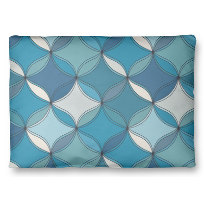 Blue Coral Throw Pillows