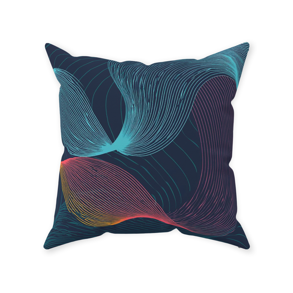 Flowing Throw Pillows