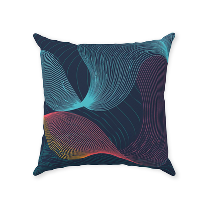 Flowing Throw Pillows