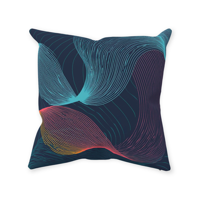 Flowing Throw Pillows