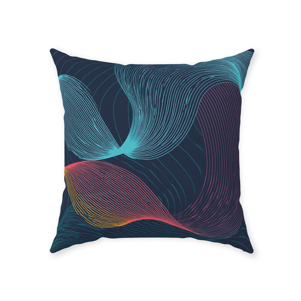 Flowing Throw Pillows