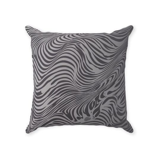 Black Zebra Throw Pillows