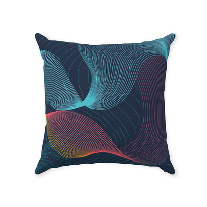 Flowing Throw Pillows