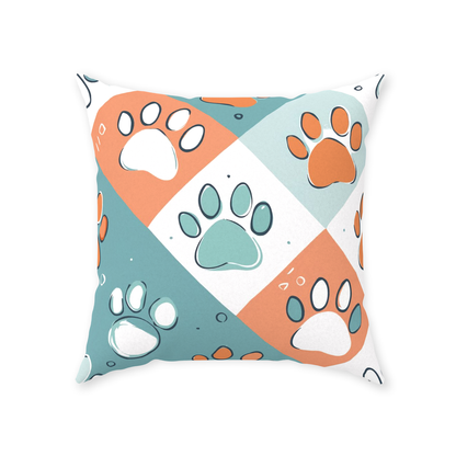 Paws Throw Pillows
