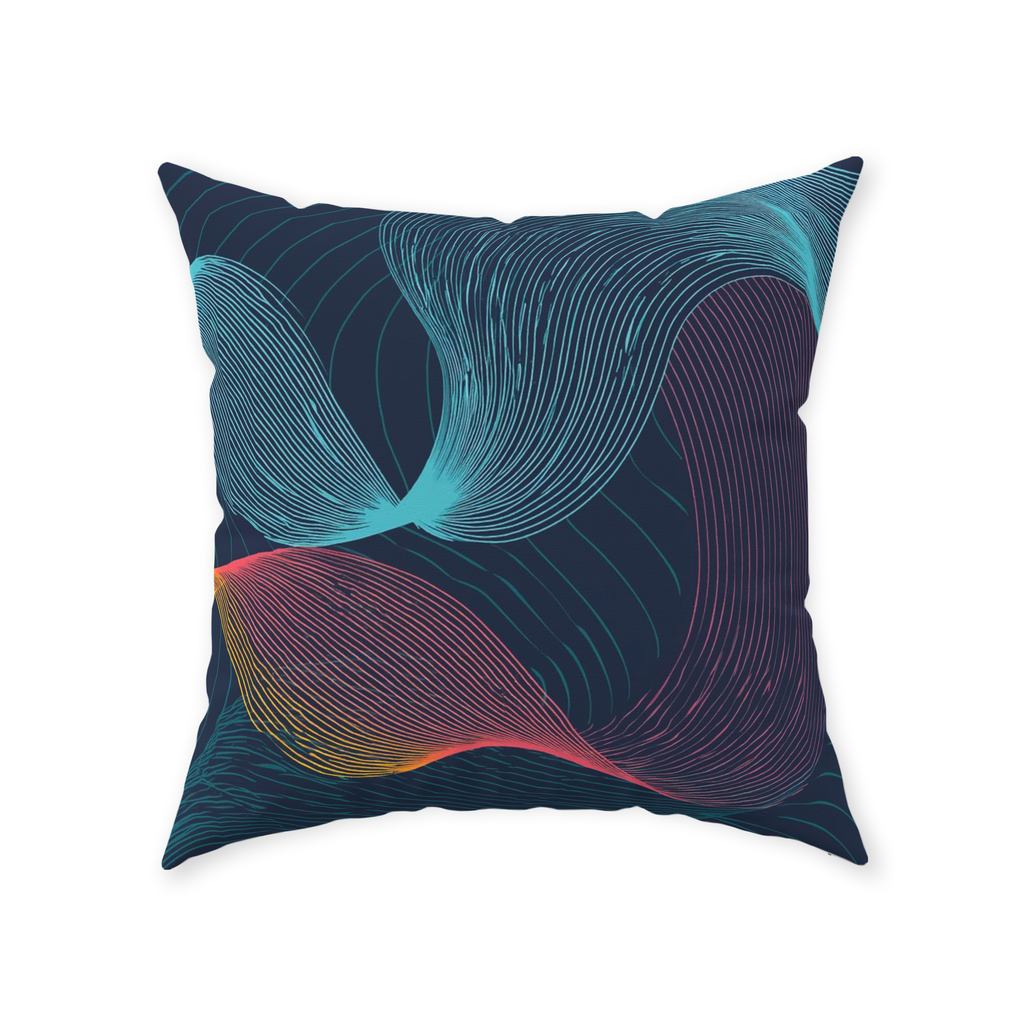 Flowing Throw Pillows