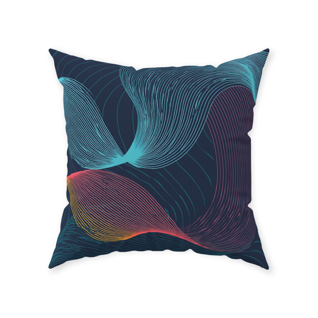 Flowing Throw Pillows