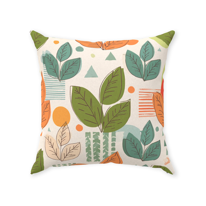 Leaves Throw Pillows