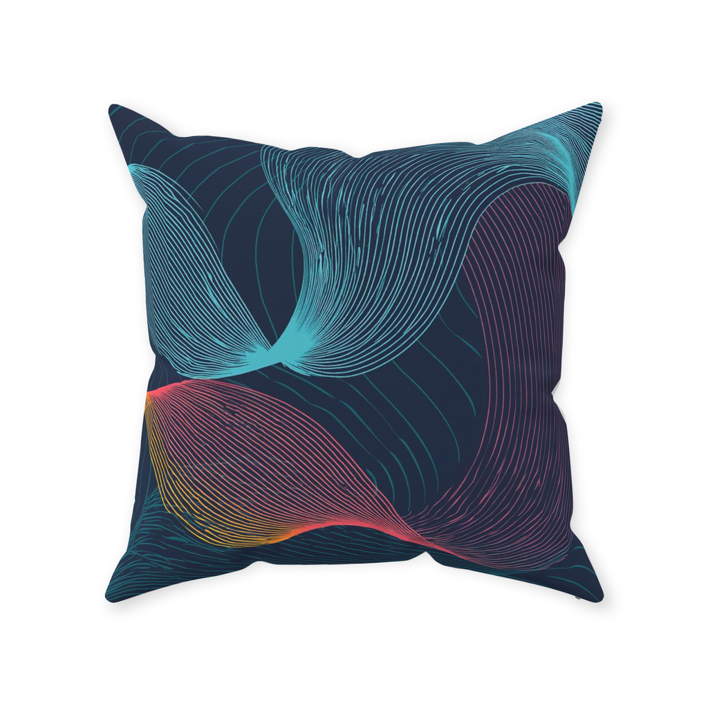 Flowing Throw Pillows