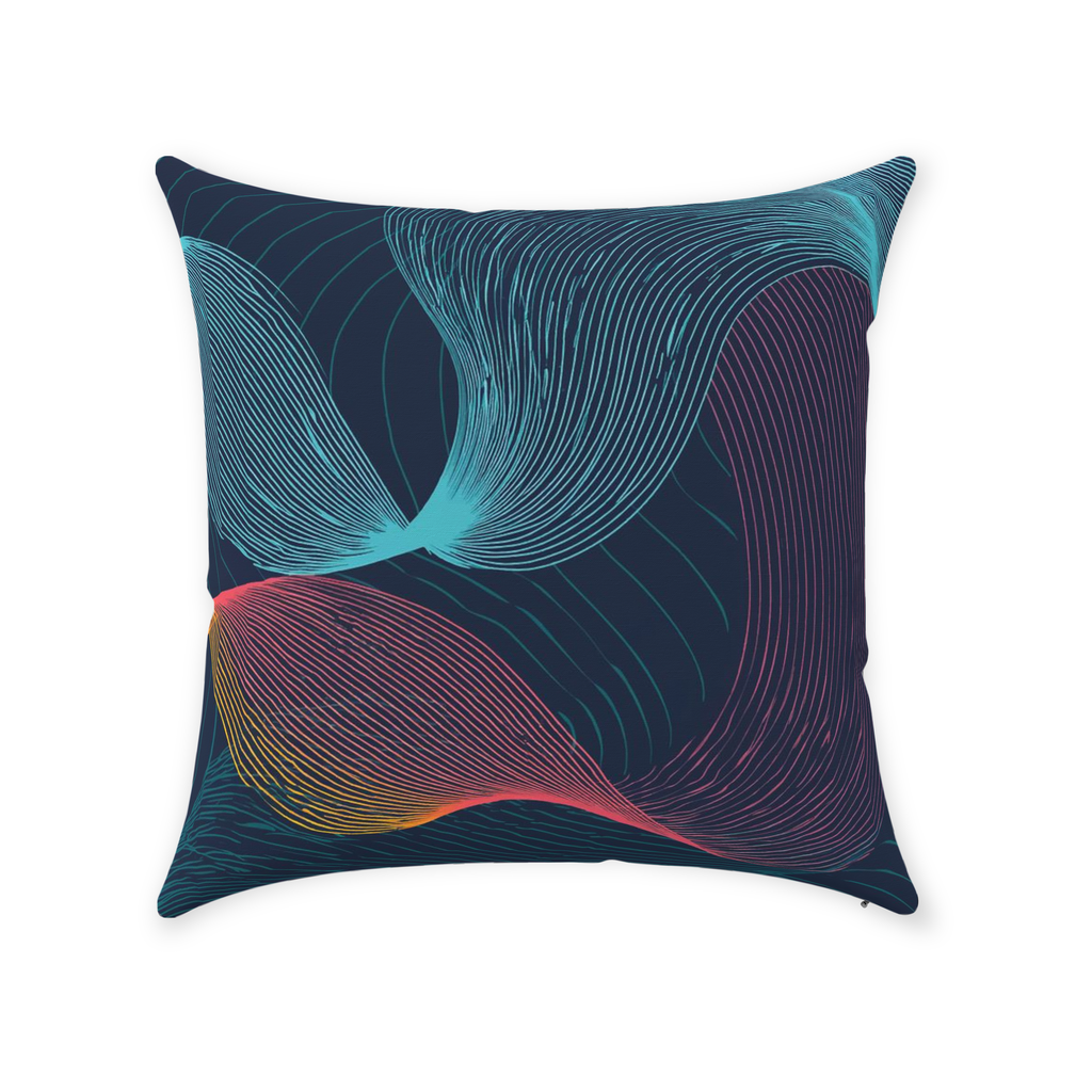 Flowing Throw Pillows