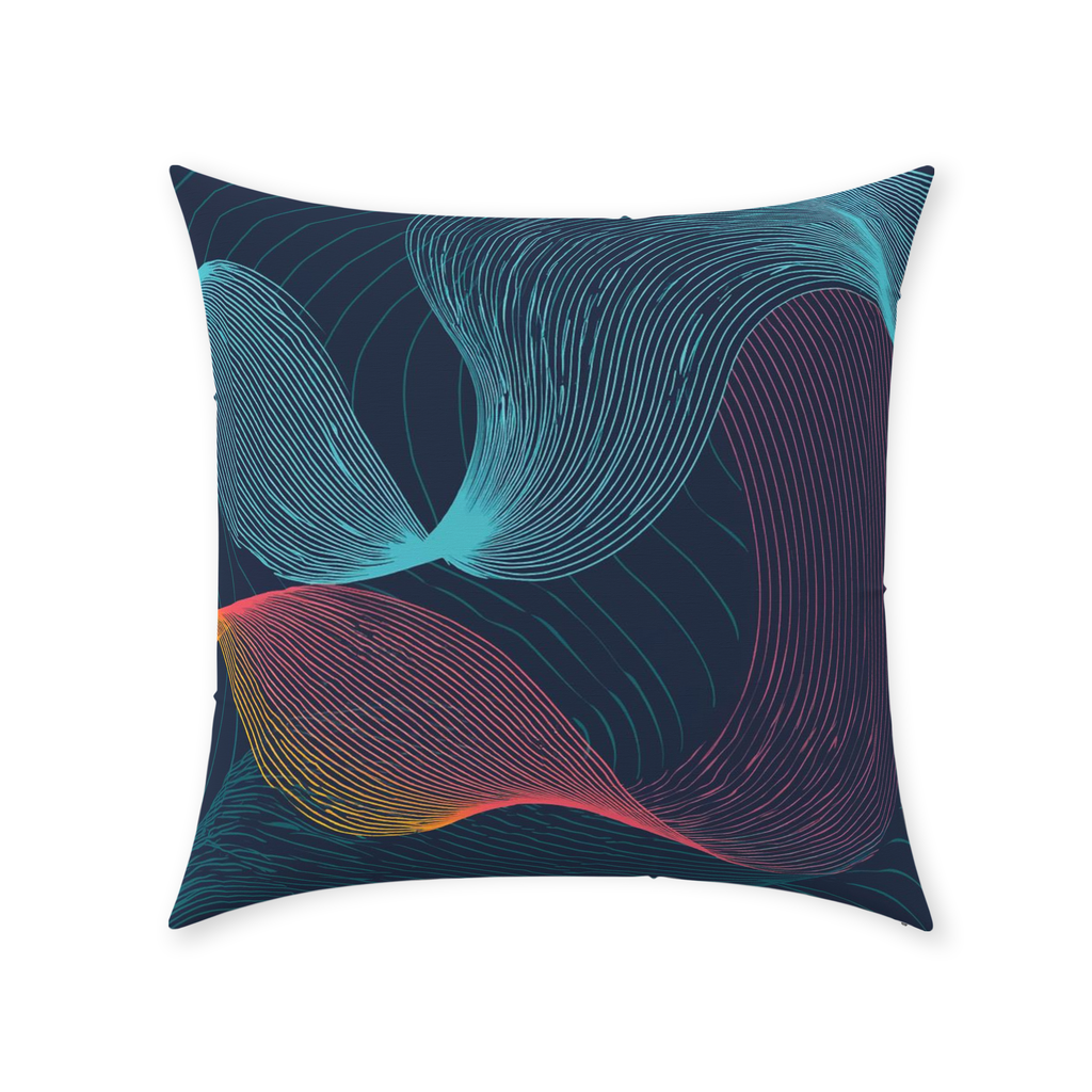 Flowing Throw Pillows