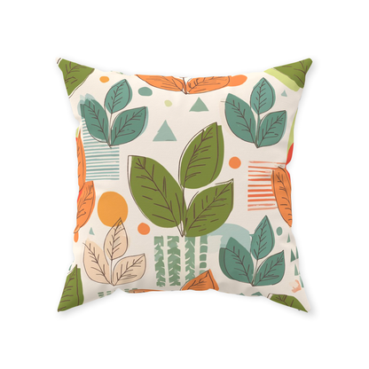 Leaves Throw Pillows