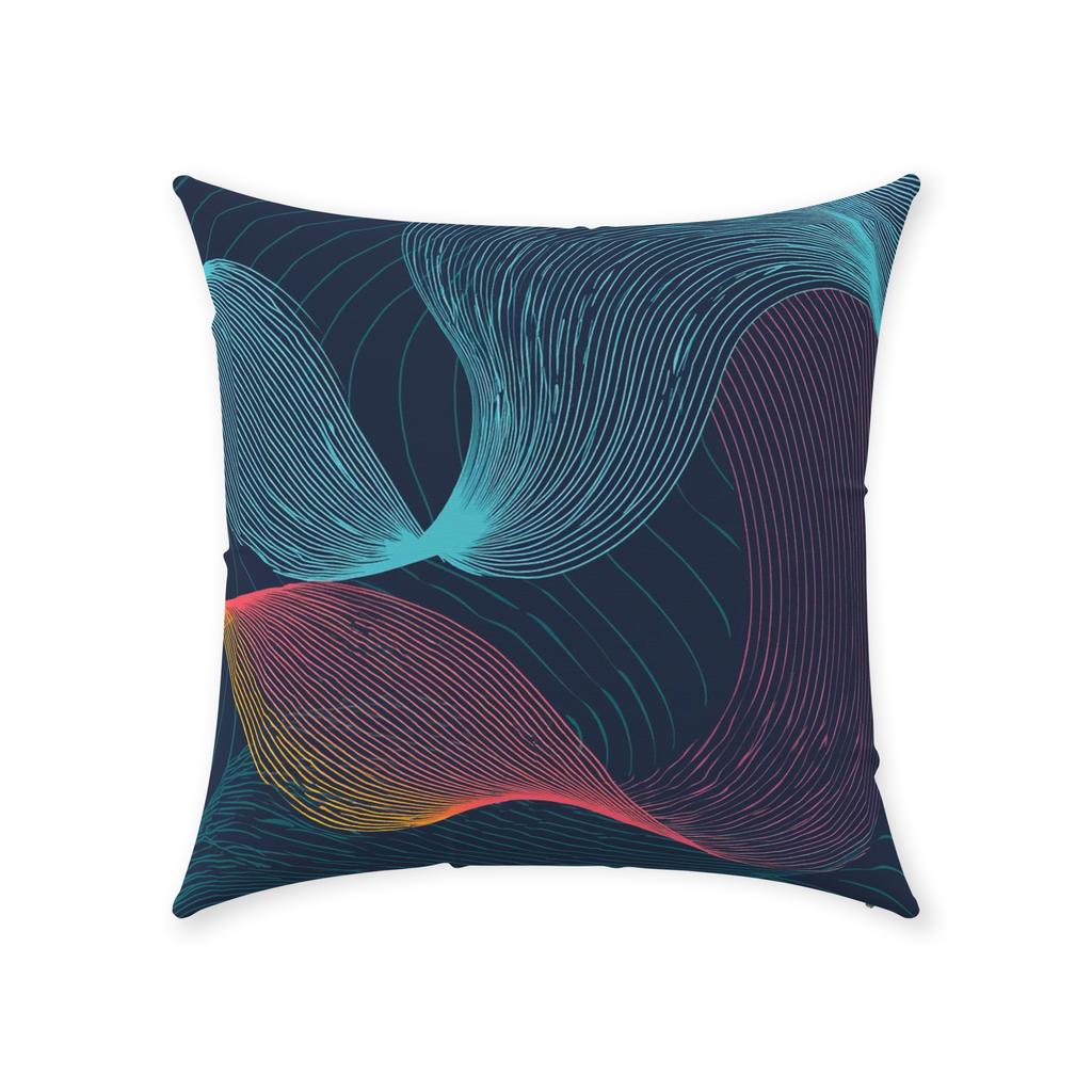 Flowing Throw Pillows