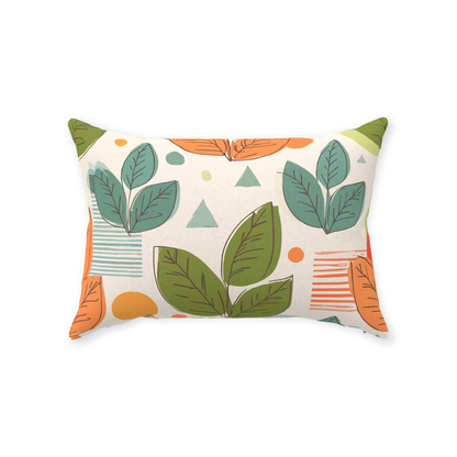 Leaves Throw Pillows