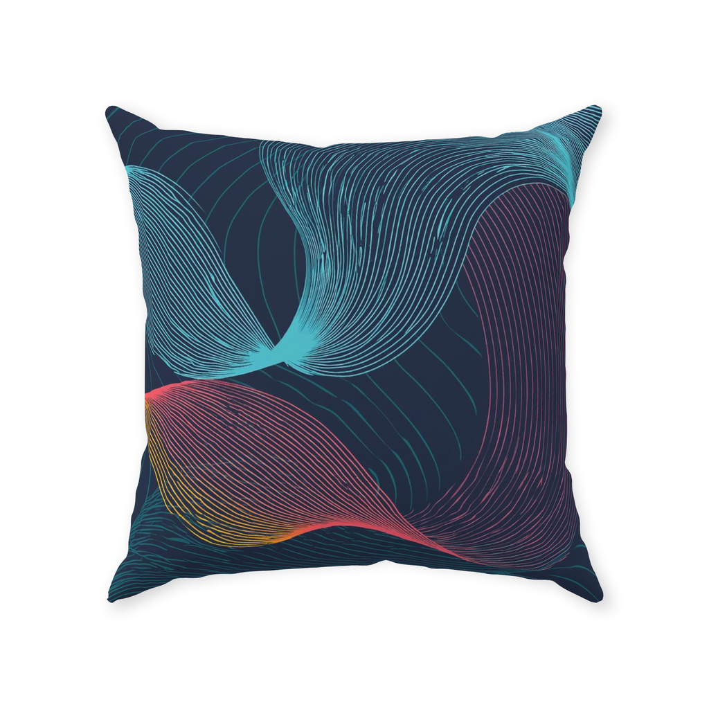 Flowing Throw Pillows