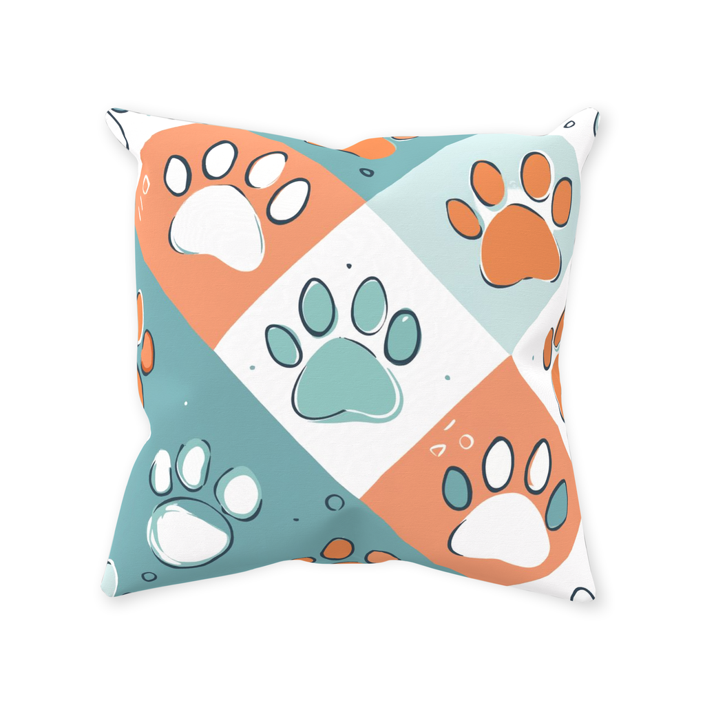 Paws Throw Pillows