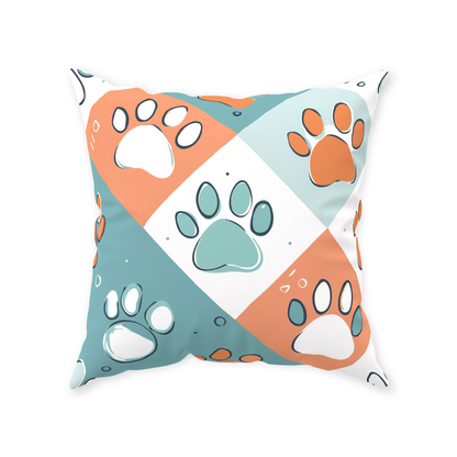 Paws Throw Pillows