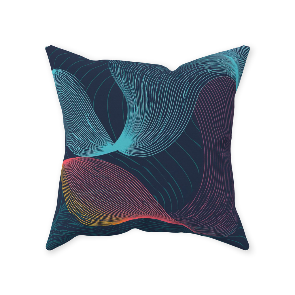 Flowing Throw Pillows